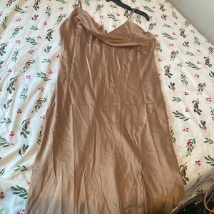 Tan dress size XL